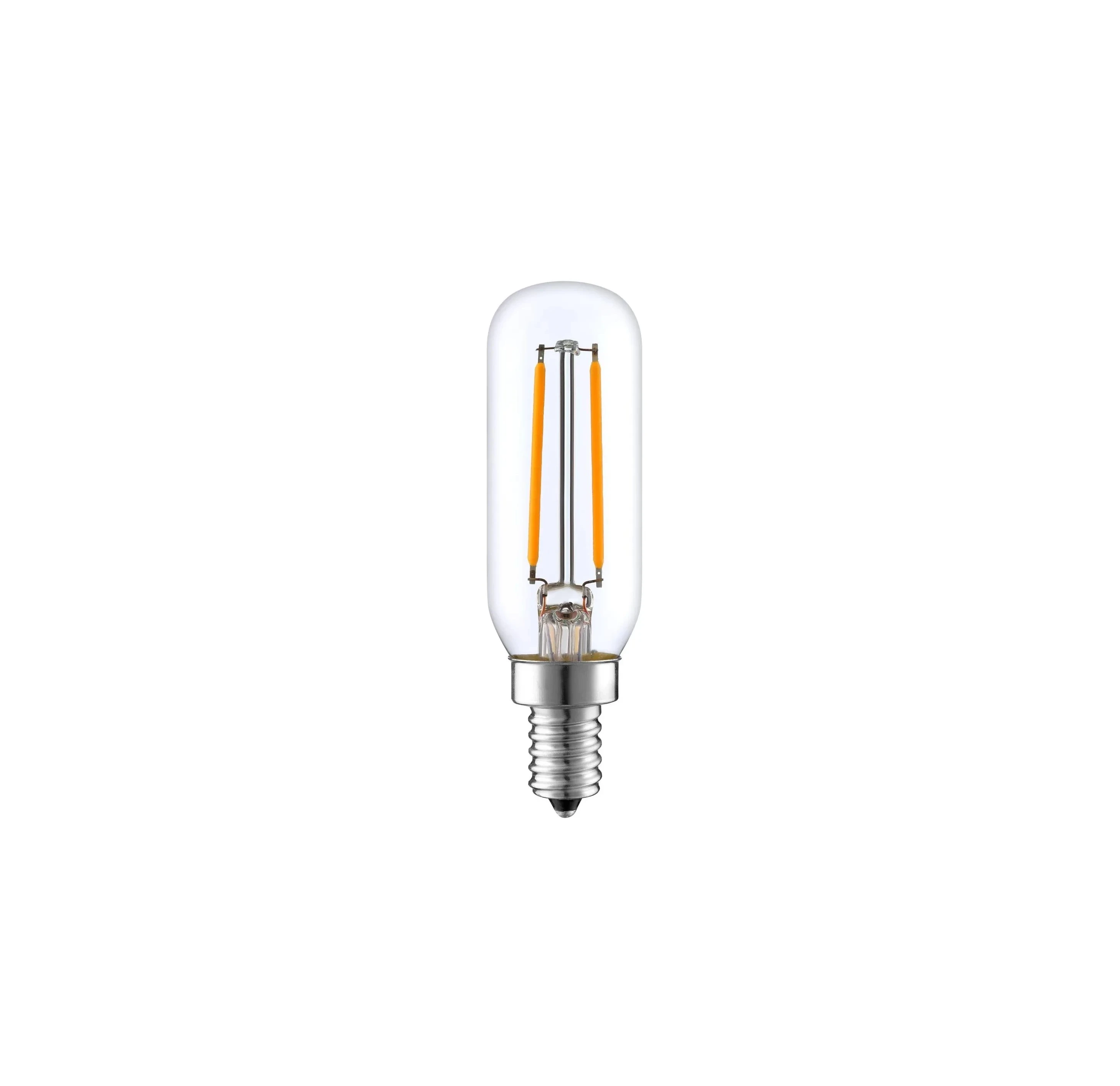T-Series Vintage LED Filament Tube Bulb — 110V / 2W / E14 / 2700K