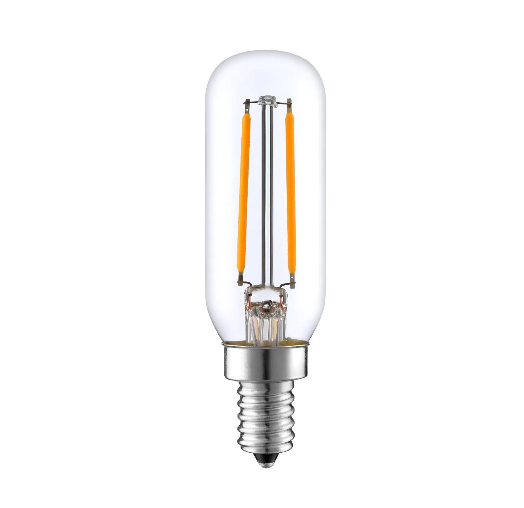 T-Series Vintage LED Filament Tube Bulb - 110V 2W E14 3000K
